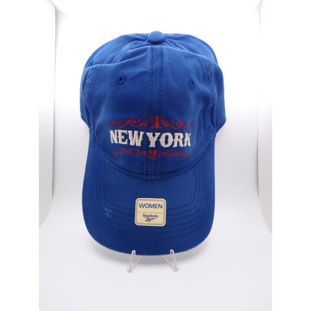 Reebok New York Womens Blue Embroidered Baseball Cap NY NFL LF 253552775
